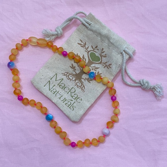 Other - MacRae Baltic Amber teething and pain necklace 11”